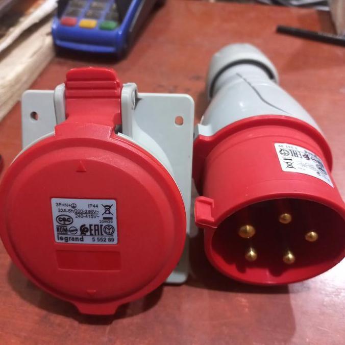 Sale Socket Legrand 3Phase 5Pin 32A Jual Per 1Set