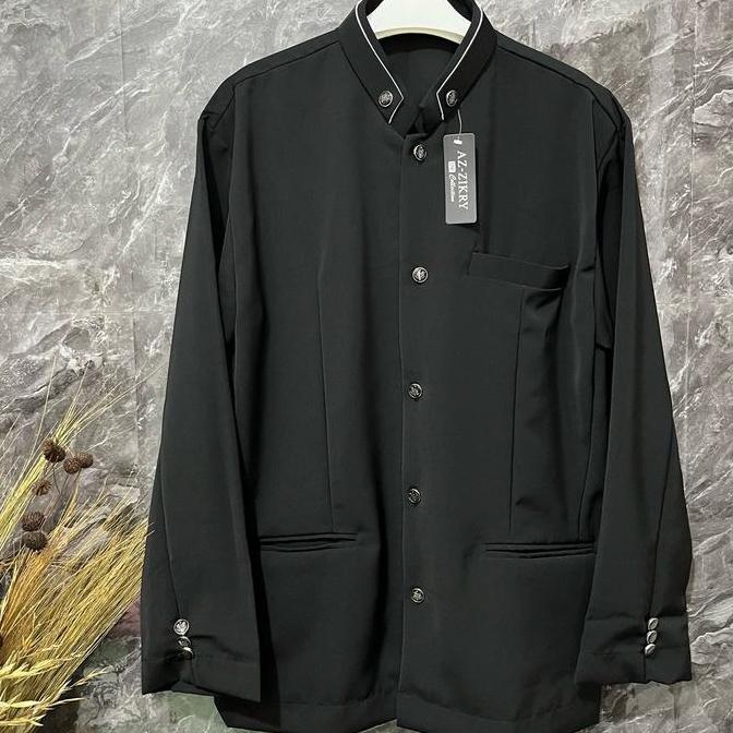 jasko jas koko Terbaru dan Ter elegan jasko Muslim Baju Pria Dewasa Panjang Motif Bordir Kain Nyaman