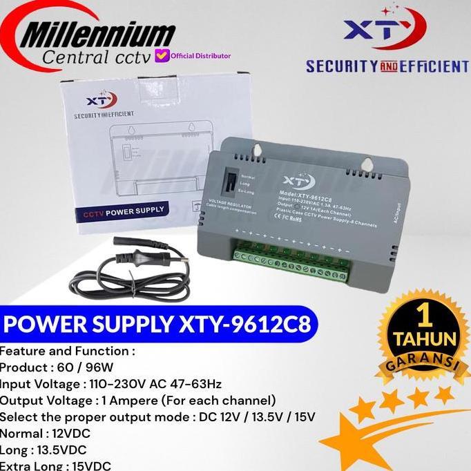 Promo Power Supply Cctv 8 Channel