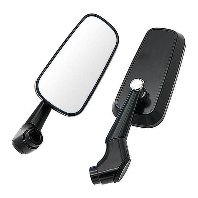 TERBARU KACA SPION H2C SEPASANG SEPASANG SEPION MOTOR UNIVERSAL KACA SPION SEPEDA MOTOR PERSEGI