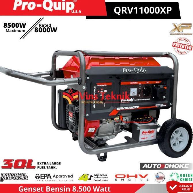 ProQuip QRV11000XP Mesin Genset Listrik Genset Bensin Generator Genset 8.500Watt QRV11000 QRV 11000 