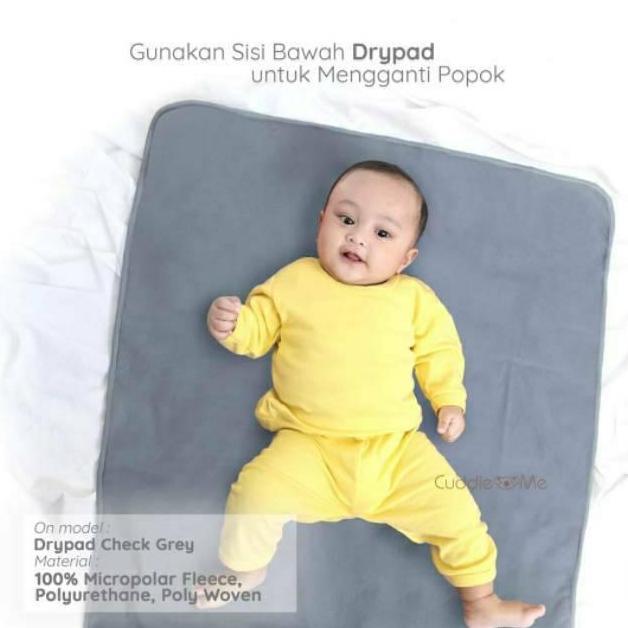 Paket isi 3 Perlak Drypad Cuddle Me waterproof tidak panas /berisik cocok tuk segala usia  bayi / an
