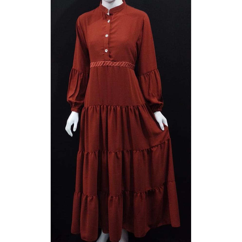 H-4 Persembahan Terbaik Hamada Fashion,Gamis Wanita,Gamis Umbrella,Gamis Syar'I H-4