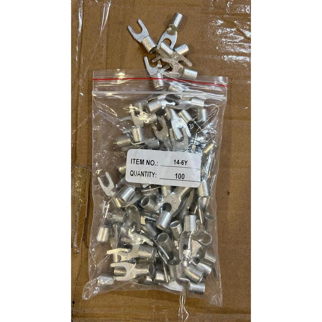 Grosir Skun Y (Fork) Tipe 14-6Y Untuk Ukuran Kabel 16Mm Polos (Tanpa Isolasi)