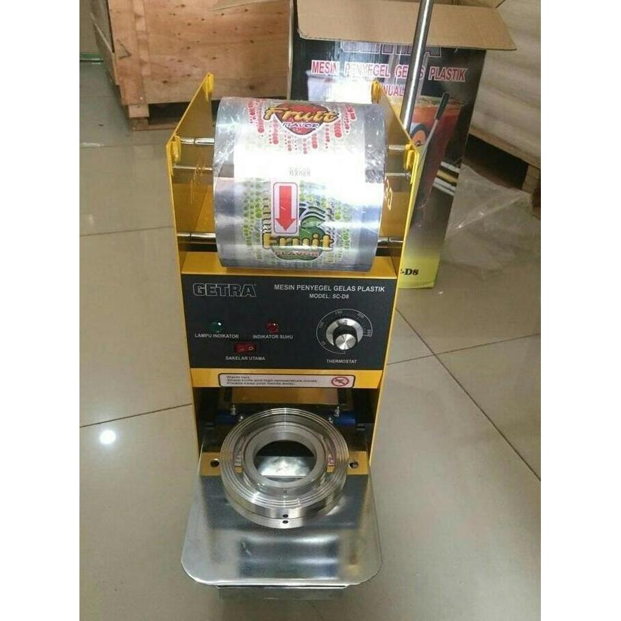 Mesin Cup Sealer GETRA SC-D8 - Press Gelas - Murah