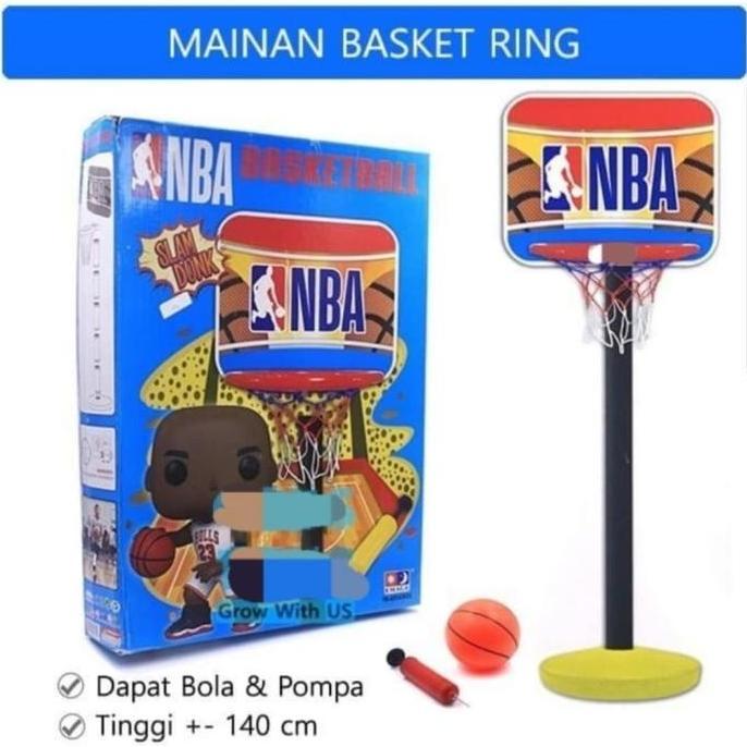 Mainan Ring Basketball Anak - Mainan Set Bola Basket Ring Basket