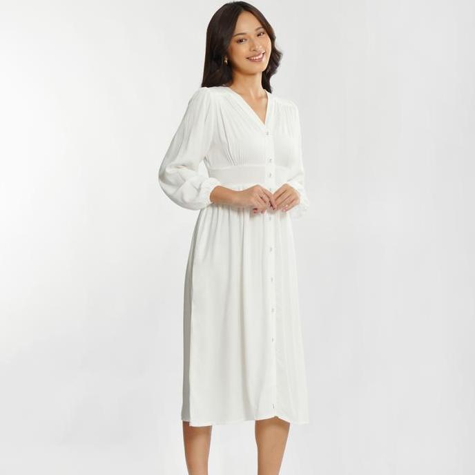 Momelca Jollie Midi Dress - Dress Daily Casual Wanita