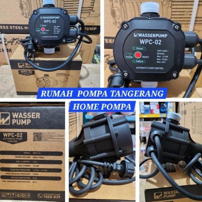 Automatic Pressure Control Wasser Wpc 02 Otomatis Pompa Air Apc Wasser Wpc-02 Ready