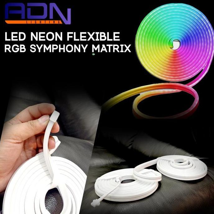 LED ALIS NEON FLEXIBLE FLEX RGB MATRIX SYMPHONY 12V RUNNING METERAN