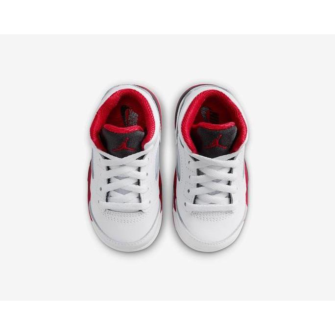 Sepatu Basket Anak Air Jordan 5 Retro OG Toddler Fire Red HQ7981-101