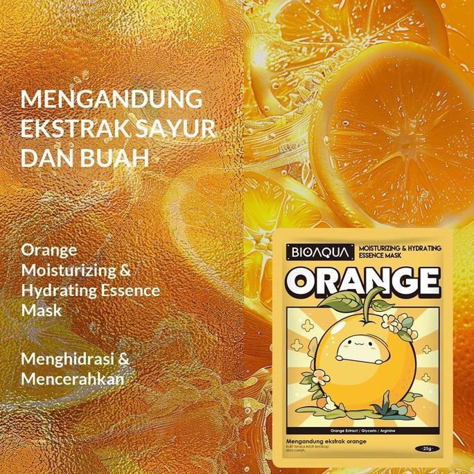 Feisumasuku- Mix 40PcsBioaqua Sheet Mask Wajah Natural Serum Series Facial Treatment Face Mask Wajah