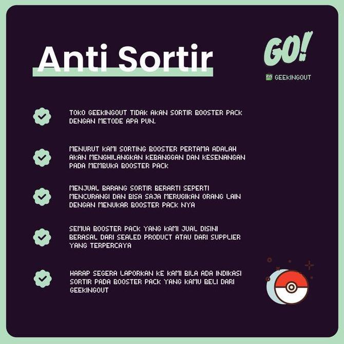 Harta Berkilau Ex Booster Pack - Kartu Pokemon Indonesia