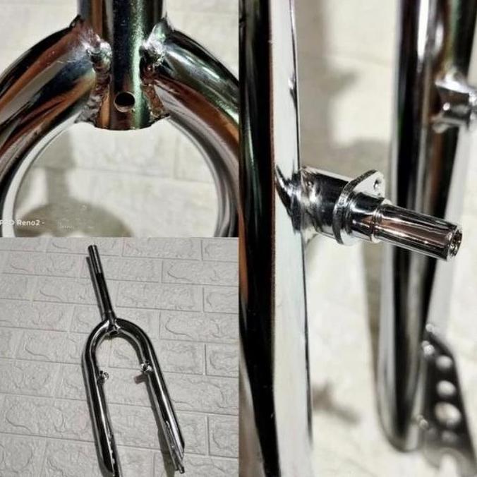 Promo GARPU FORK SEPEDA 20 BMX CHROOM Diskon