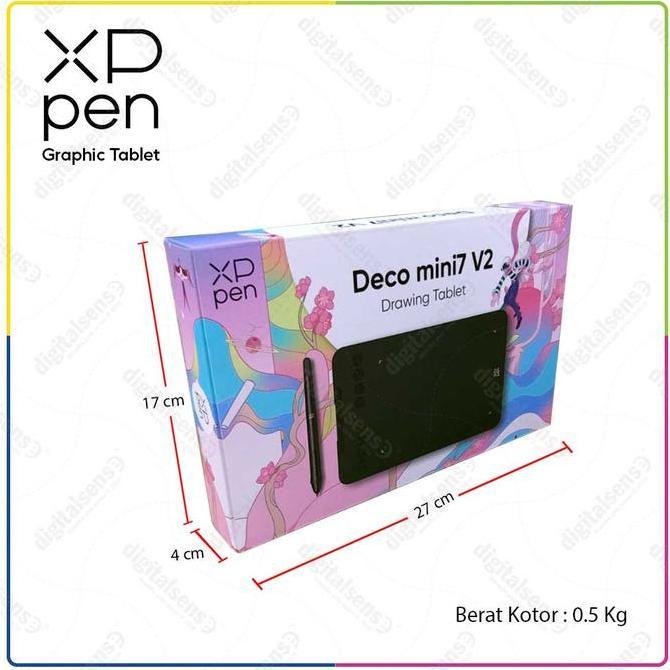 Rejaka272 - Xp Pen Deco Mini7 V2 Pen Tablet 16K Graphic Drawing Tablet - Garansi Distributor Resmi
