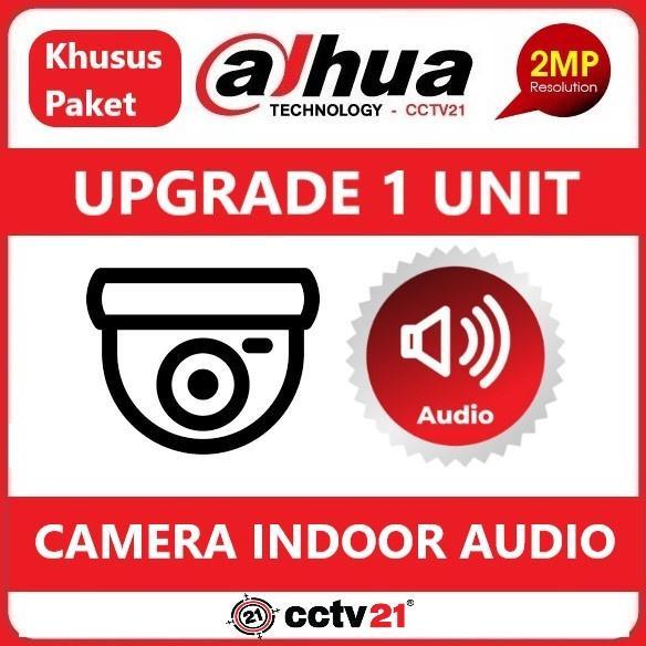 CamKeamanan- UPGRADE CCTV DAHUA 2MP Indoor AUDIO Khusus Paket CCTV Dahua
