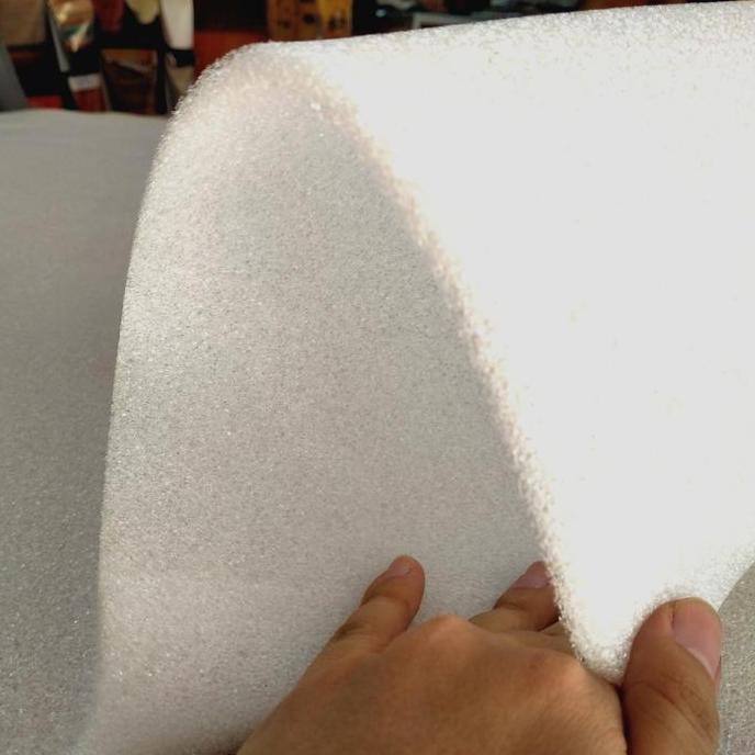 BUSA FOAM PUTIH TIPIS MURAH LEMBAR 10 MM (SOFA, DEKORASI)