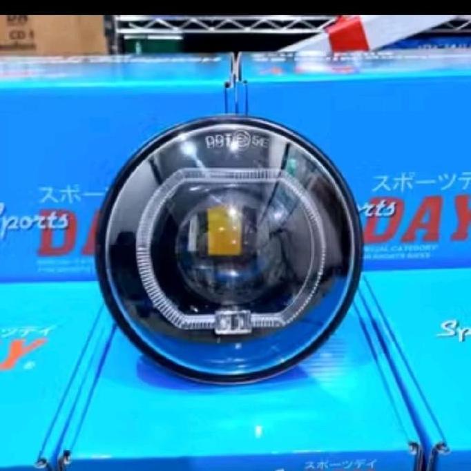 Promo lampu depan biled 5,75 inch sudah rgb set batok pesek jute crome Diskon