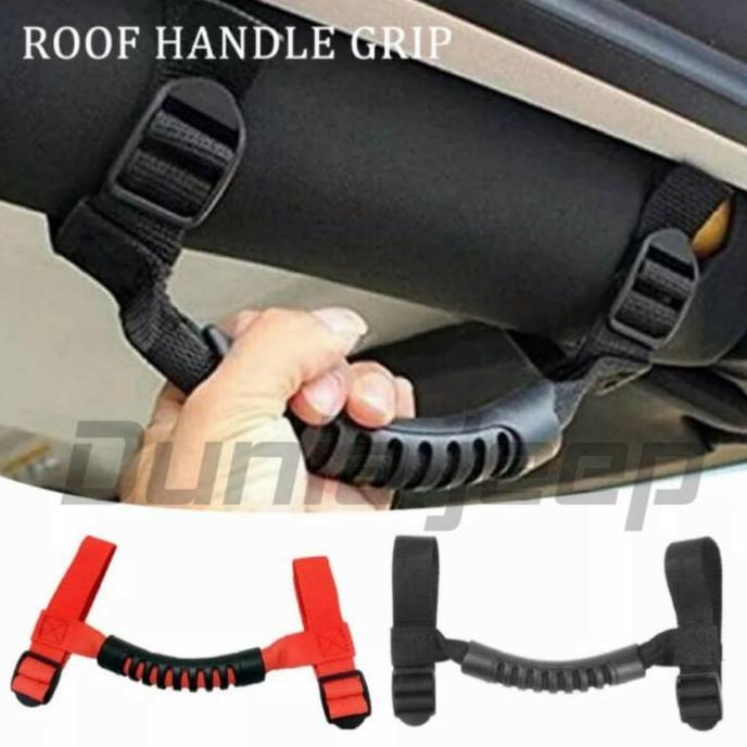Roll Bar Handle Black. Pengangan Tangan Hitam Jeep Wrangler Rubicon Jk Original