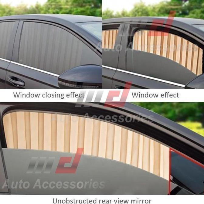 Promo Tirai Gorden Mobil Innova Lama LUX Pelindung Panas Magnet Kaca Jendela Diskon