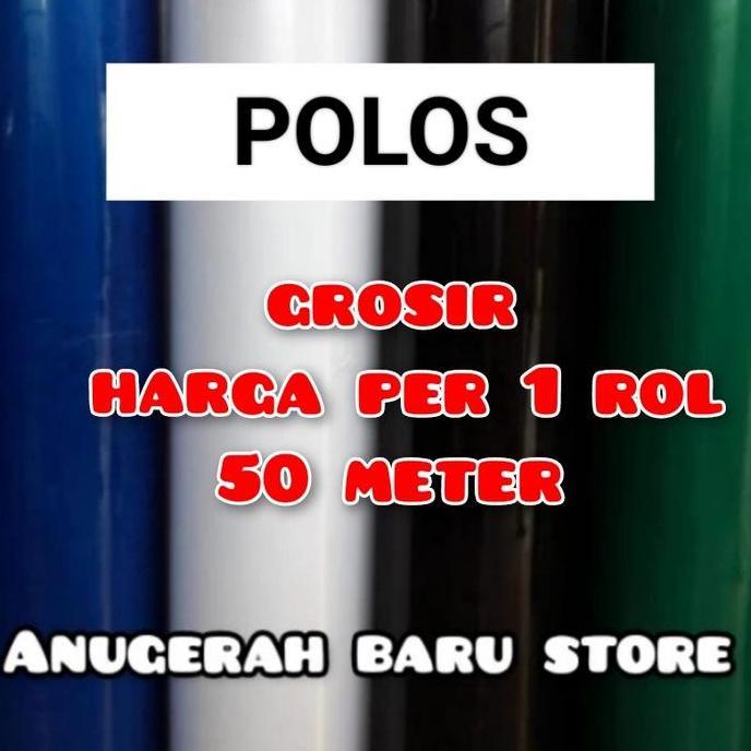 BEBAS ONGKIR - Fiber pagar polos plastik penutup pagar per rol 50 meter