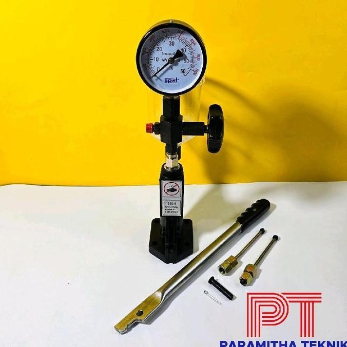 SPOT NOZZLE TESTER MODEL S60H ALAT TEST INJEKTOR BOSCH TANK PVC BENING TEBAL UJI TEKANAN SEMPROT DAN