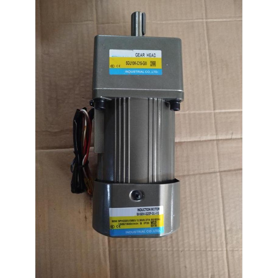 AC motor gearbox   380V 60W  Variable  3 Phase "ANTSGEAR"