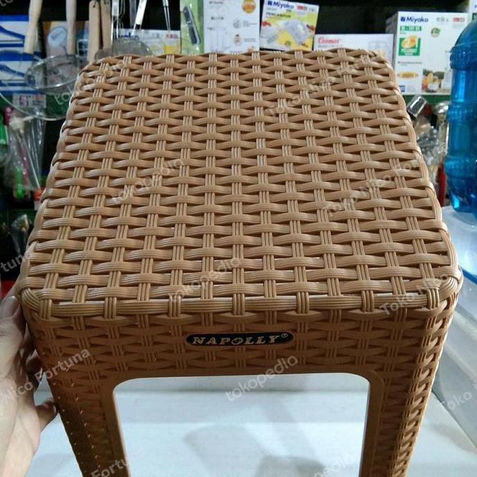 Kursi Bakso Napolly Rotan Plastik