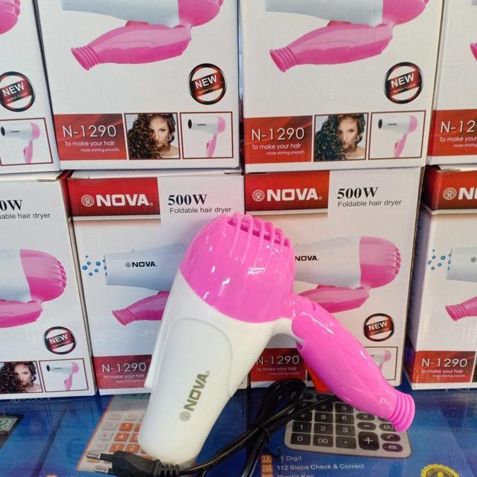 Diskon Hair Dryer Lipat Nova NV-1290 Hair Dryer Murah Nova NV 1290 all-u99 Buru Order