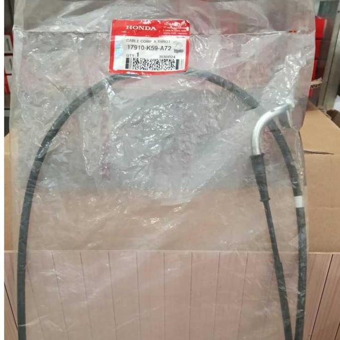 PROMO 17910-K59-A72 17920-K59-A72 KABEL GAS A ATAS B BAWAH VARIO 125 LED, VARIO 150 LED HARGA MURAH