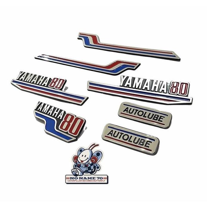 emblem emblim set yamaha v80 v 80 autolube import Goodquality