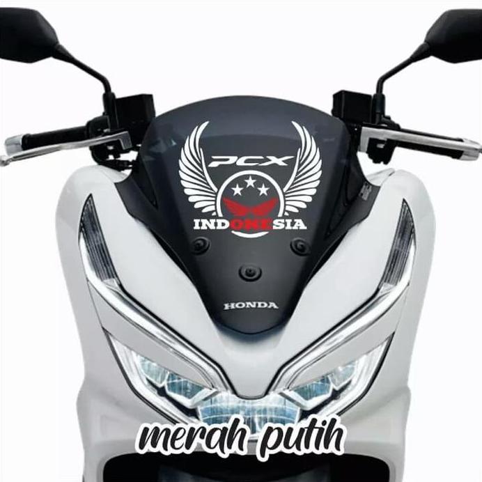 Sticker Tameng Motor Pcx Ukuran Besar Keren Slabor Motor