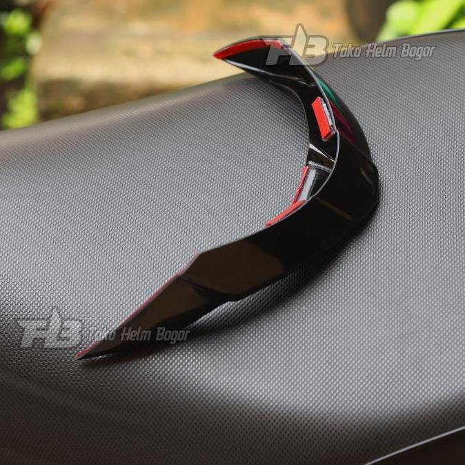 SPOILER HELM KYT DJ MARU 3D