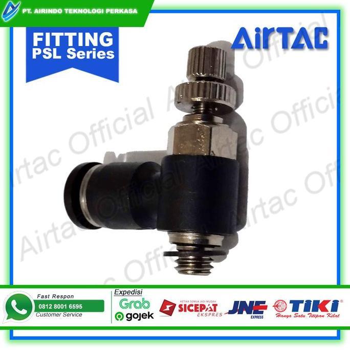 Promo Fitting Airtac Psl603Ad (Hitam)