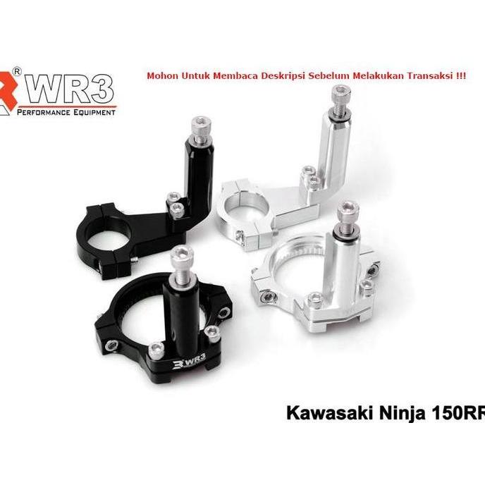 Breket Steering Damper WR3 Ninja 150RR