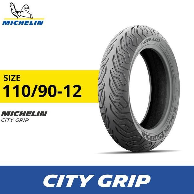 SALE - Ban Motor Michelin City Grip 110-90 R12 Tubeless