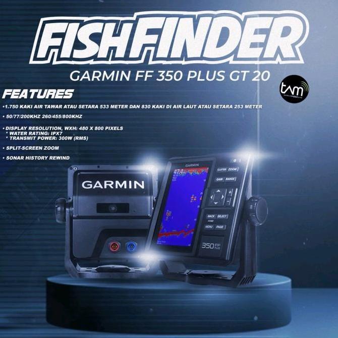 FISHFINDER GARMIN 350 FF PLUS