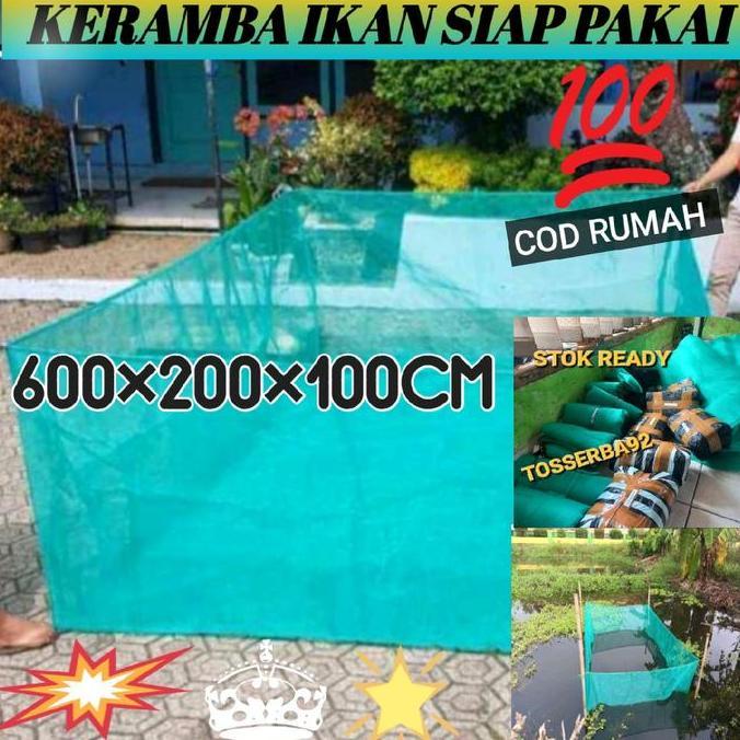 keramba Ikan hapa ikan Siap Pakai