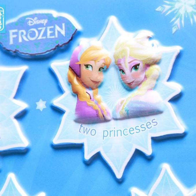 Poster Educational Chart Besar: Counting Frozen / Edukasi / Adinata