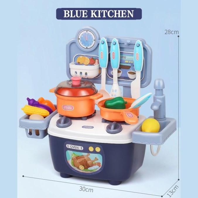 Mainan Dapur Masak Masakan Set Lengkap Anak Perempuan Murah Besar
