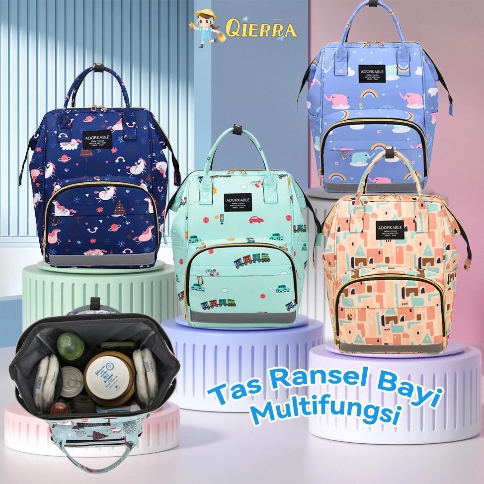 bestpromo qierra tas ransel bayi multifungsi tas asi cooler bag diaper bag
