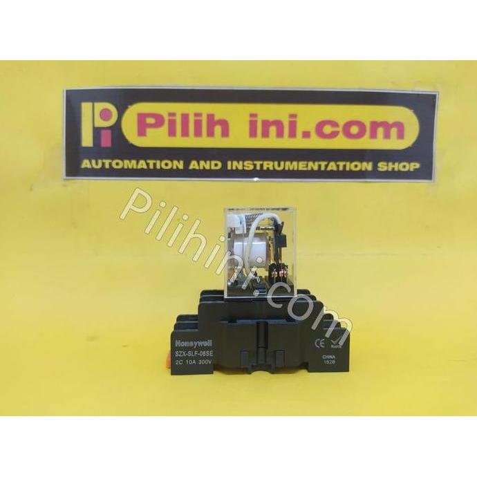 Grosir Paket Honeywell Relay Dan Socket Szr-Ly2-S-N1 Ac110/120V +Szx-Slf-08Se