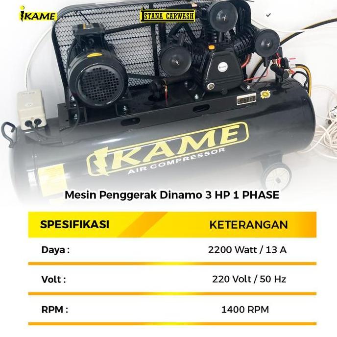 IKAME Dinamo 3 HP, 1 phase