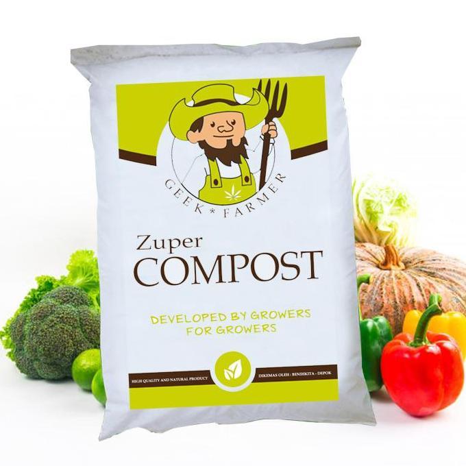 Pupuk Kompos Zuper Premium (Geek Farmer)