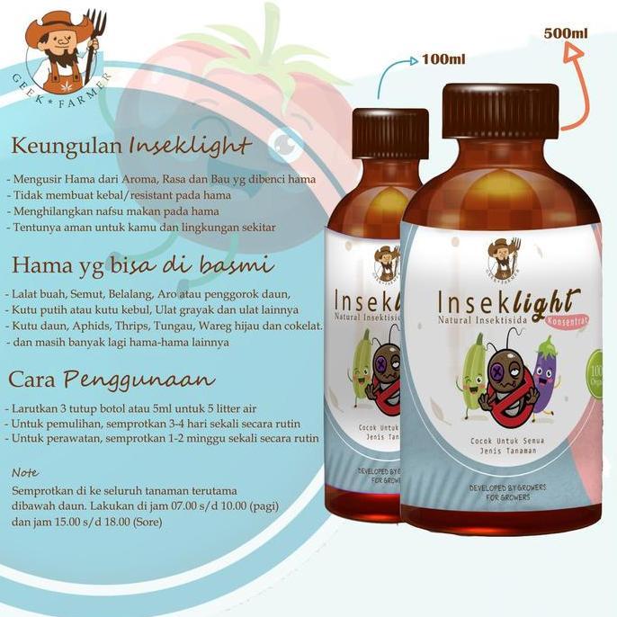 Inseklight Insektisida Organik Geek Farmer