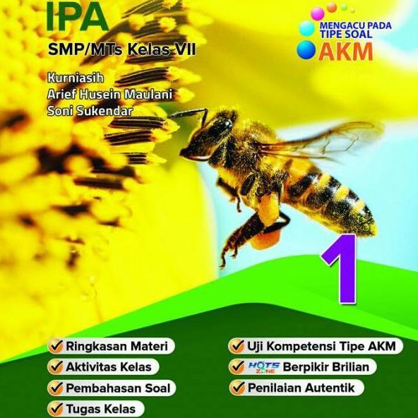 BUKU BRILIAN AKM IPA SMP/MTS KELAS 7 8 9 REVISI K13N GRAFINDO