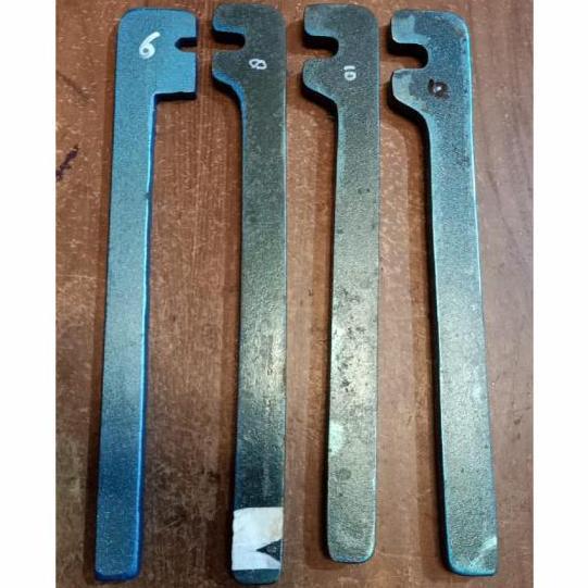 KUNCI BESI PEMBENGKOK BEHEL 6 - 12 MM BESI FULL