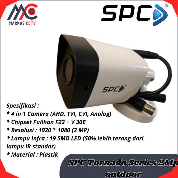 Grosir Kamera Spc Tornado Outdoor 2Mp Camera Cctv Wifi