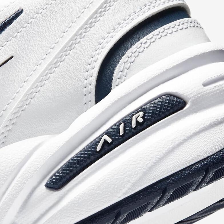 New Product Foot Locker Store Nike Air Monarch Iv White Metallic Silver Original