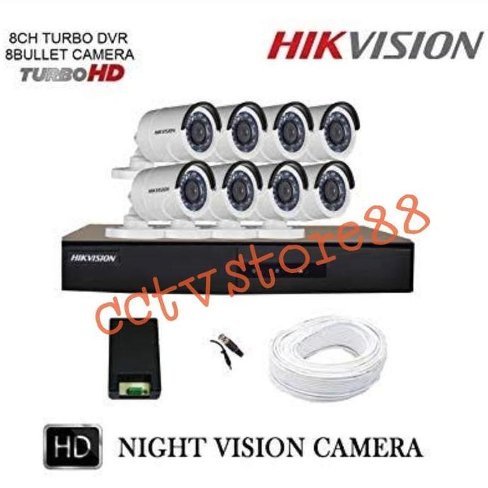 Sale Paket Cctv 10 Channel Hikvision 2Mp Paket Cctv 10 Kamera Hikvision 2Mp
