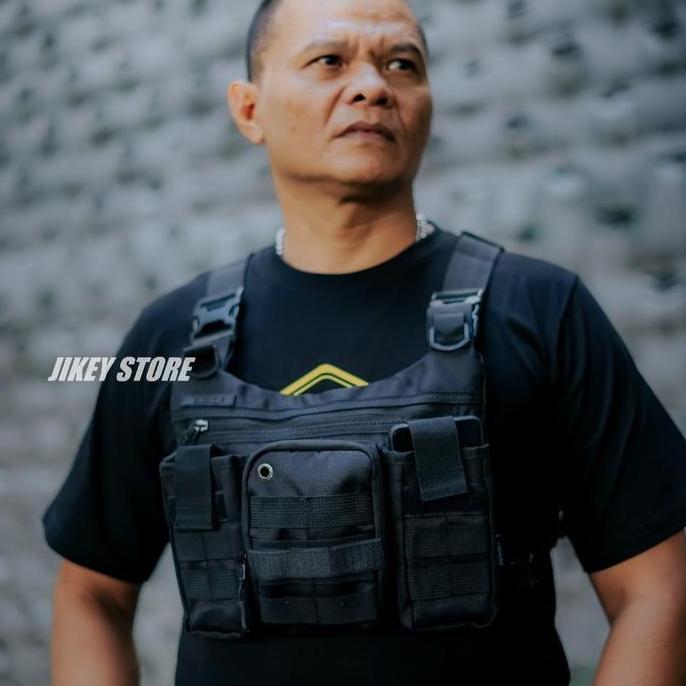 chest bag tas dada tactical addict adventure bike taslari Pria